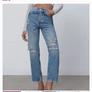 Zara Distressed Women's Jeans